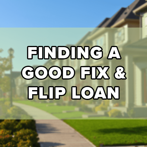 Finding a Good Fix and Flip Loan - tile