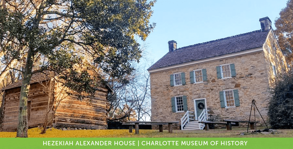 Tourist Attraction at The Charlotte Museum of History: Hezekiah Alexander House